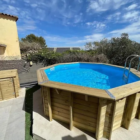 Вилла La Garrigue Nimoise - Piscine Et Climatisation